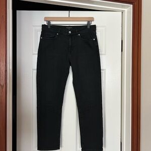 Banana Republic Girlfriend Jeans Black Wash Size 27